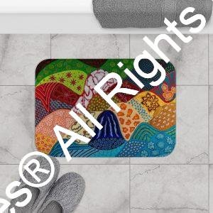 In the Mountains Bath Mat