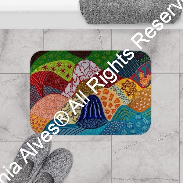 In the Mountains Bath Mat