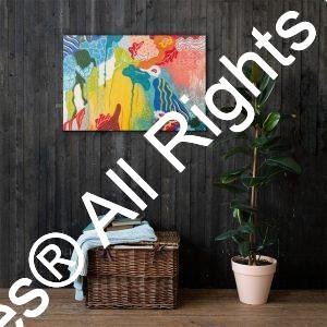 In the Mountains 24x36