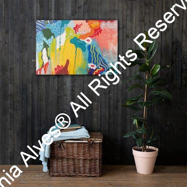 In the Mountains 24x36