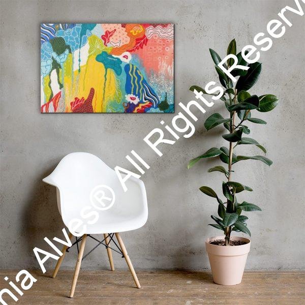 In the Mountains 24x36 - Image 3