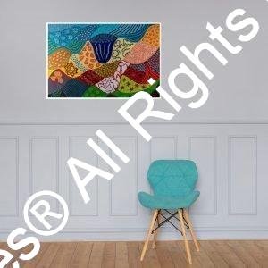 In the Mountains Poster 24x36