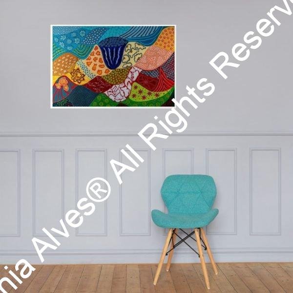 In the Mountains Poster 24x36