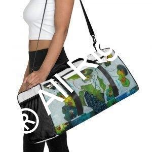 Blue Magic Sports Bag Winner of the Art Lives Here 2021 contest