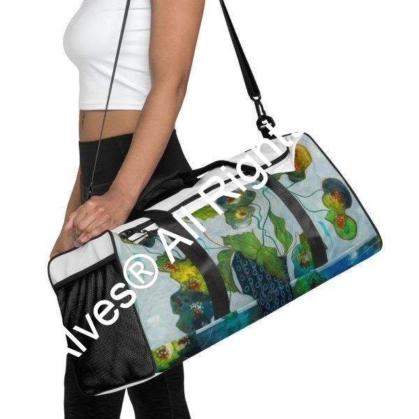 Blue Magic Sports Bag Winner of the Art Lives Here 2021 contest