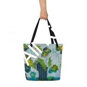 Blue Magic Beach Bag - Winner of the Art Lives Here 2021 Contest