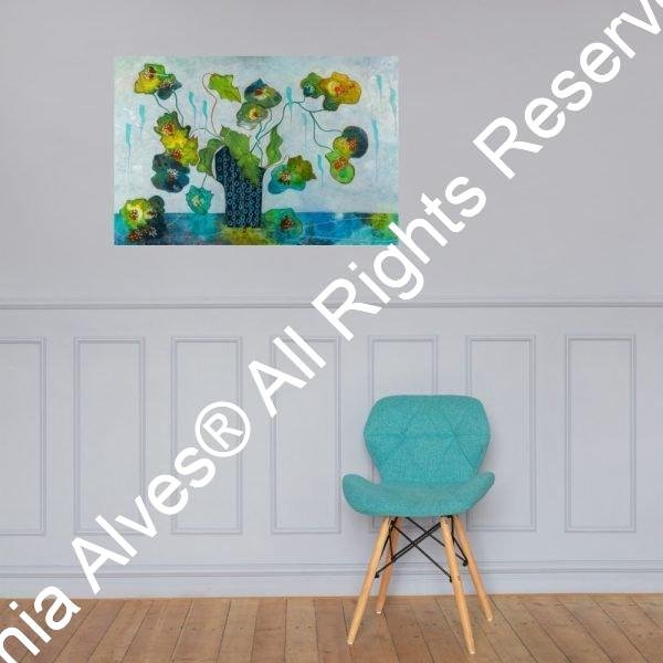 Blue Magic Poster - Winner of the 2021 Art Lives Here Contest - Image 3