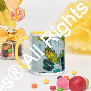 Blue Magic Inside Colored Mug Winner Art Lives Here 2021 contest.