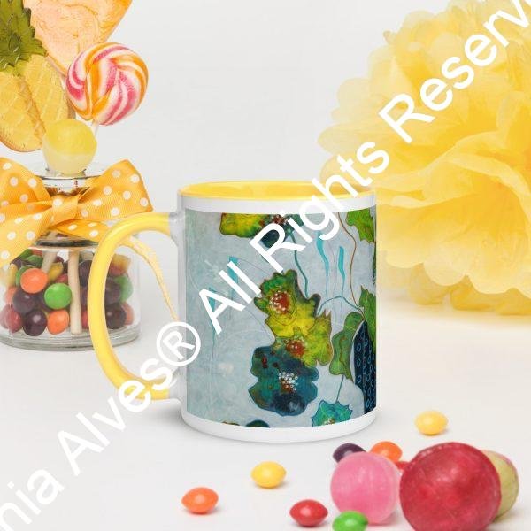 Blue Magic Inside Colored Mug Winner Art Lives Here 2021 contest.