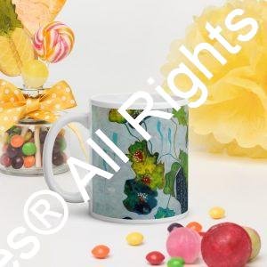 Blue Magic White Mug Winner Art Lives Here 2021 Contest