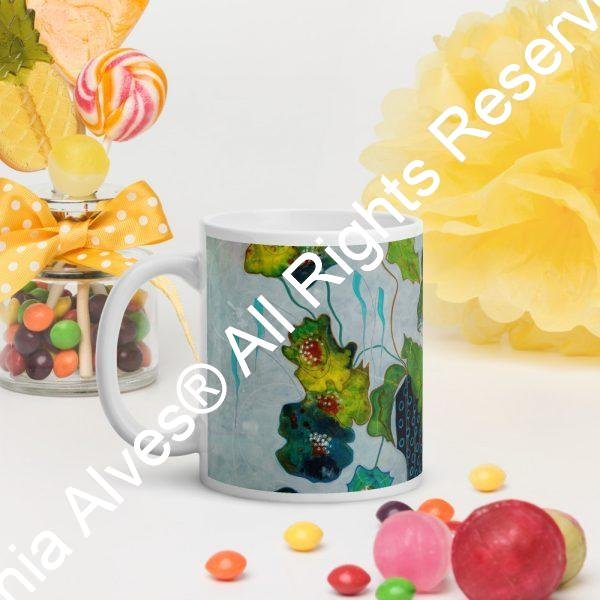 Blue Magic White Mug Winner Art Lives Here 2021 Contest