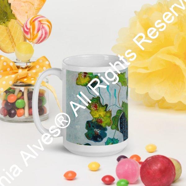 Blue Magic White Mug Winner Art Lives Here 2021 Contest - Image 2